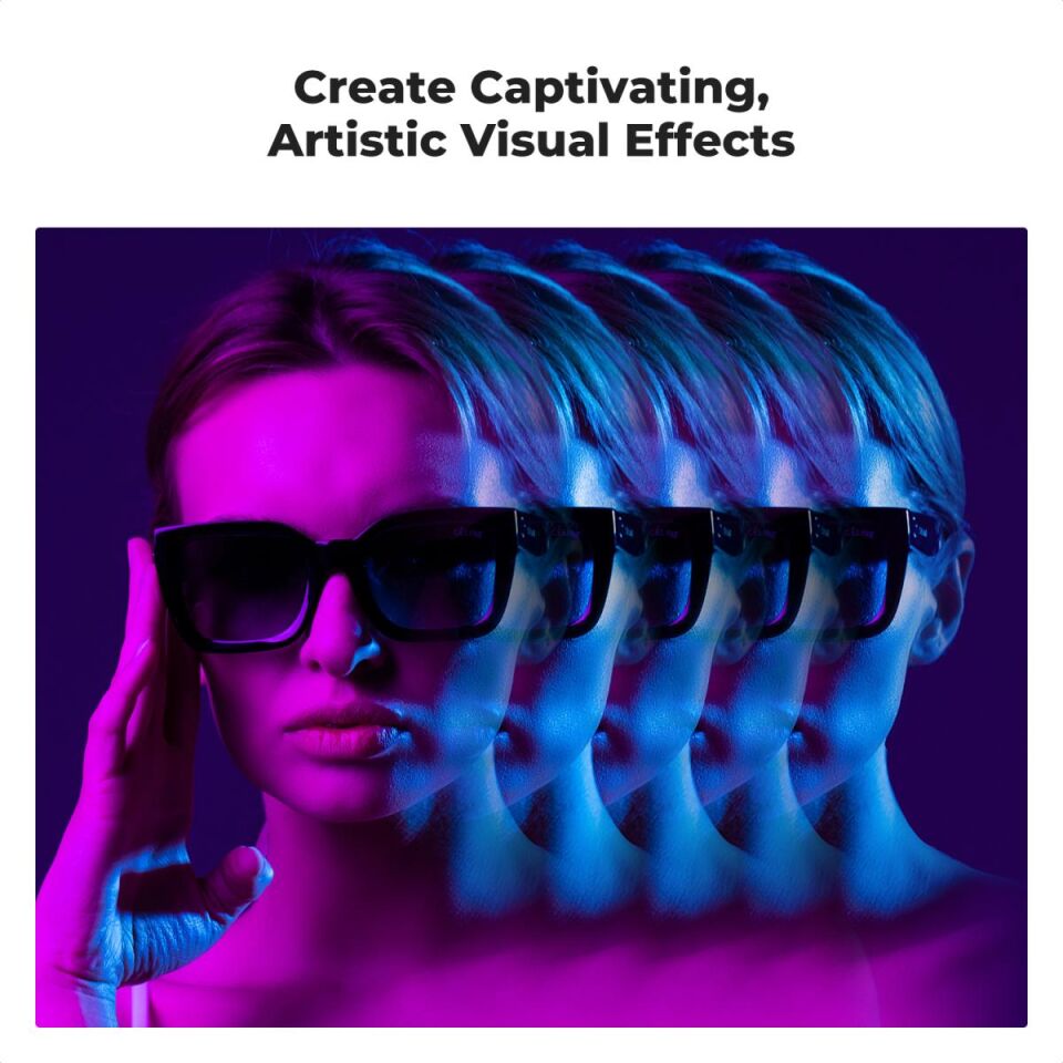 K&F CONCEPT 82mm Tek Taraflı Linear Pentaprism Efekt Filtresi