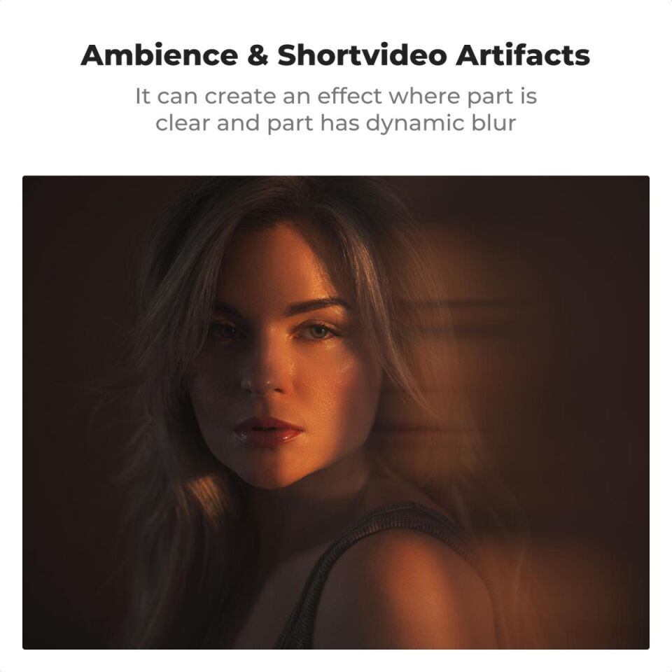 K&F CONCEPT 100mm Handheld Motion Blur Prism Special Effect