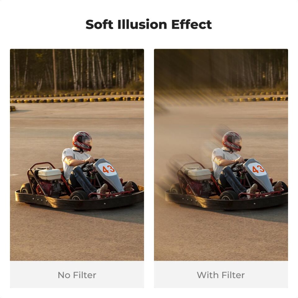 K&F CONCEPT 100mm Handheld Motion Blur Prism Special Effect