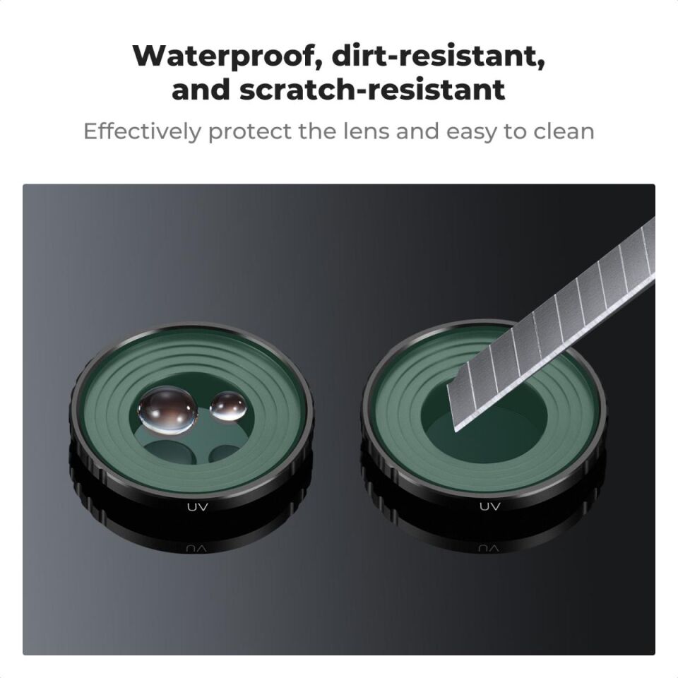 K&F CONCEPT UV Filtre ( DJI Osmo Action 4/5 Pro uyumlu )