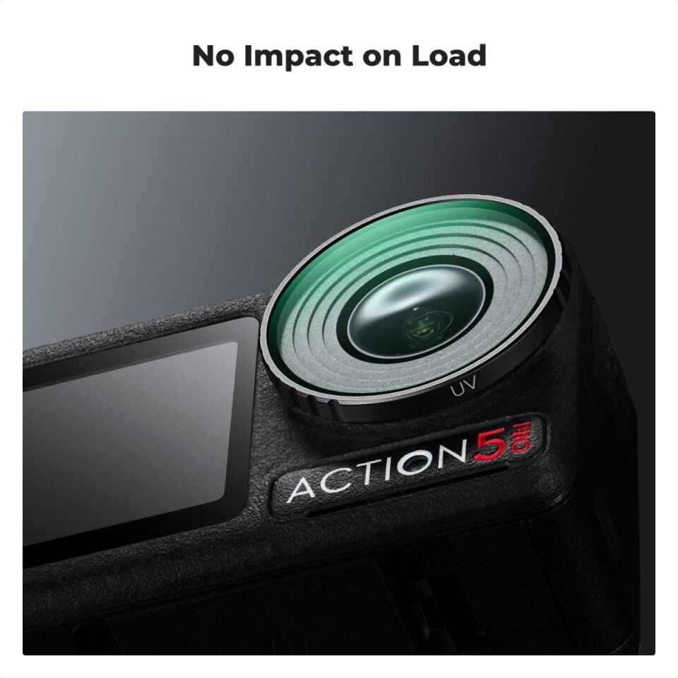 K&F CONCEPT UV Filtre ( DJI Osmo Action 4/5 Pro uyumlu )