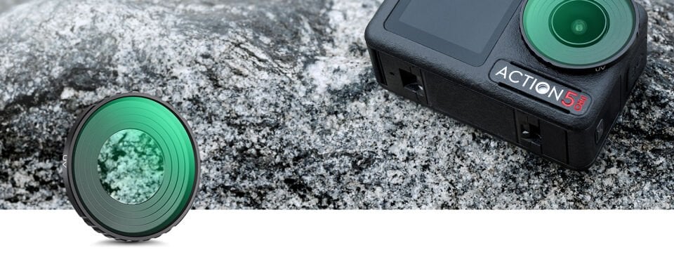 K&F CONCEPT UV Filtre ( DJI Osmo Action 4/5 Pro uyumlu )