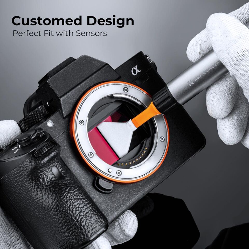 K&F CONCEPT Değiştirilebilir Temizlik Kalemi 20 li Yedek paket - Full Frame