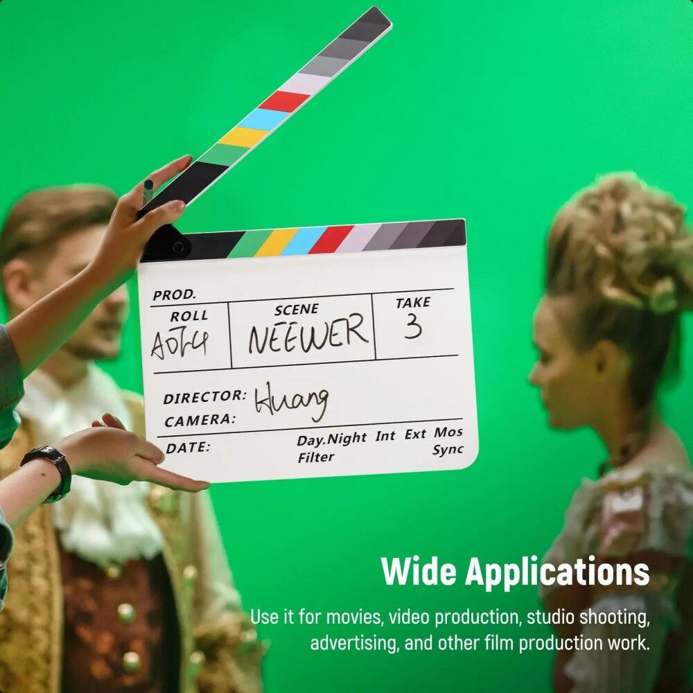 NEEWER Yönetmen Film Klaketi (30x25cm)