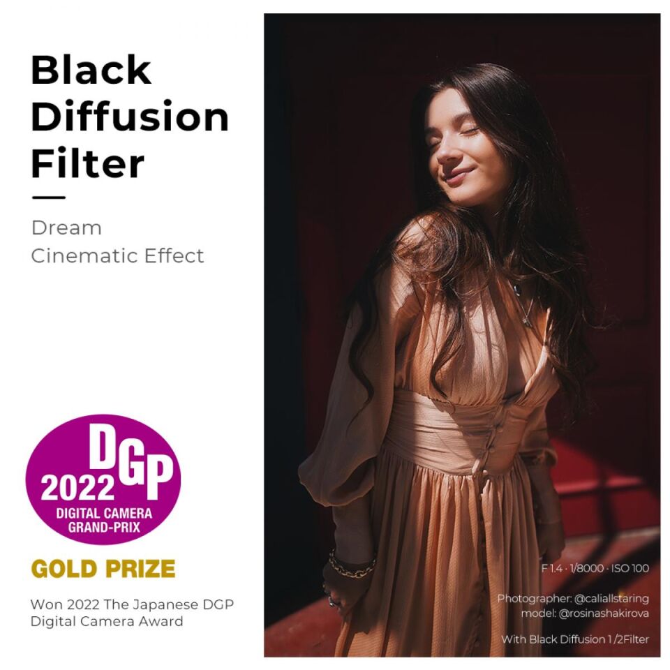 K&F CONCEPT 82mm Black Mist 1/4 Nano-X Serisi / Ultra Şeffaf -Anti Reflekte