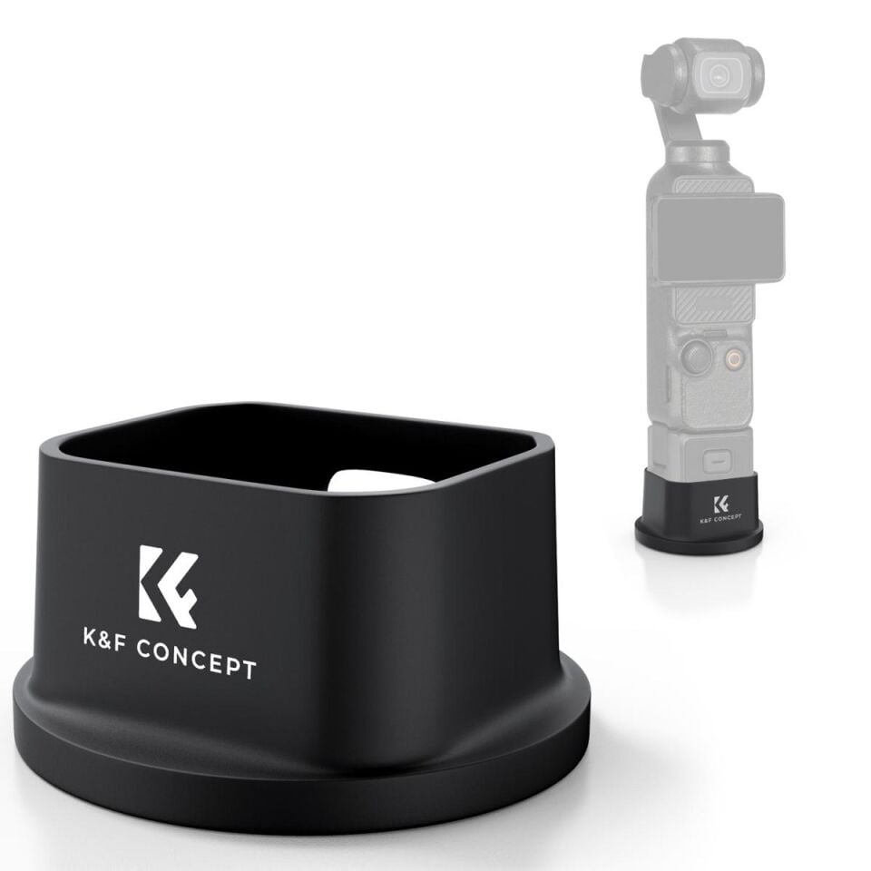 K&F CONCEPT DJI Osmo Pocket 3 uyumlu Silikon Masa üstü kaymaz STAND