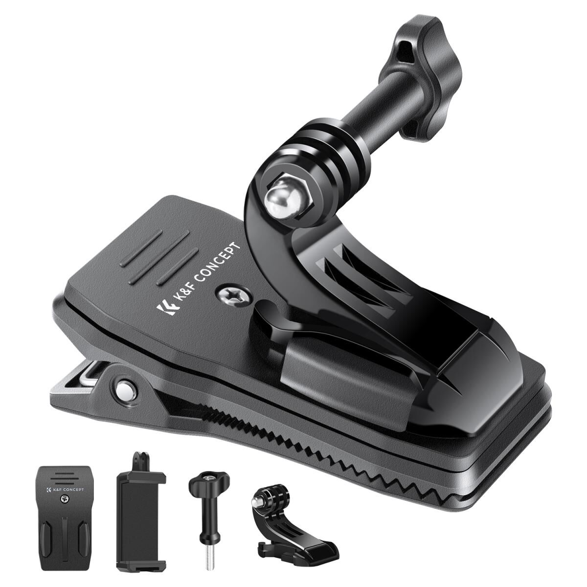 K&F CONCEPT Aksiyon Kamera Sırt çantası Montaj Aparatı / Gopro / Osmo / İnsta