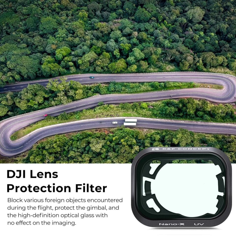K&F CONCEPT DJI Mini 3 Pro için MC-UV Filtre