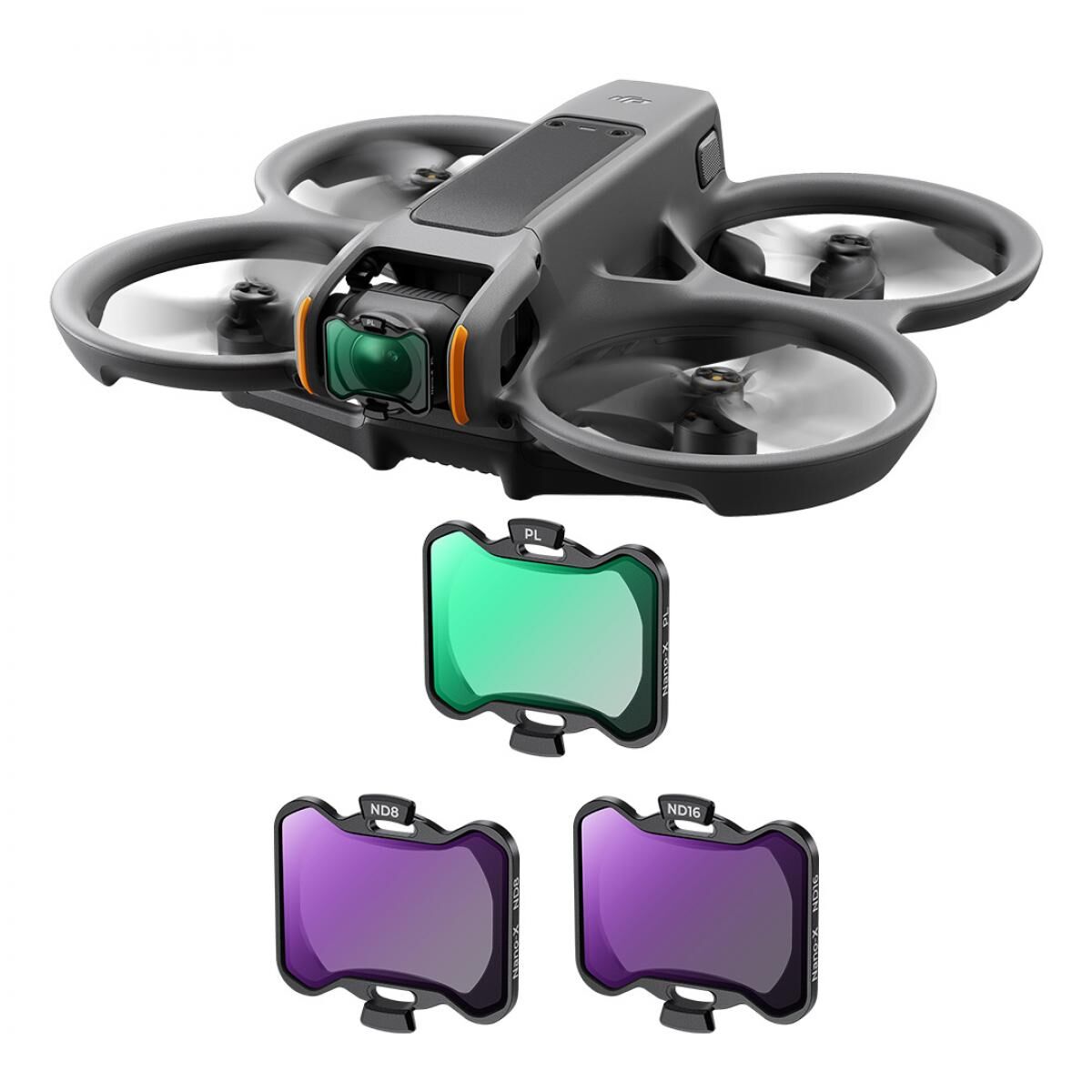 K&F CONCEPT Filtre Seti ( PL+ND8+ND16 ) DJI Avata 2 Uyumlu